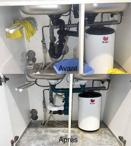Installation chauffe-eau Bulex - Intervention garantie Aqua&Deb
