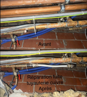 Dépannage fuites d'eau tuyauterie - Intervention rapide Aqua&Deb